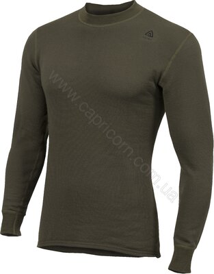Термобелье блуза Aclima HotWool 230 Crew Neck Unisex Olive Night Green M (INT)