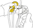 Карабін з роликом Petzl Rollclip Z Screw lock