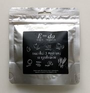 Еда быстрого приготовления EcoEda Хлопья пшеничные с фруктами и клюквой