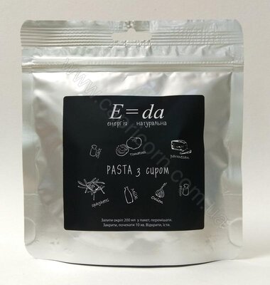Еда быстрого приготовления EcoEda Паста  с  сыром