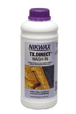 Просочення водовідштовхувальне для мембран Nikwax TX.Direct Wash-in 1 000 ml