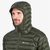 Куртка пухова Montane Anti-Freeze Hoodie Oak Green Oak green L (INT)