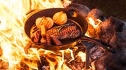 Сковорідка Petromax гриль чавунна GRILL FIRE SKILLET з довгою ручкою 30 см