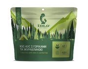Еда быстрого приготовления IDLO Кук-кус  с клюквой и орехами