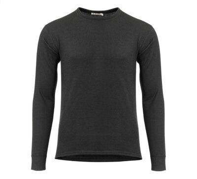 Термобелье блуза Aclima WoolTerry 220 Crew neck MAN Jet Black Jet Black S (INT)