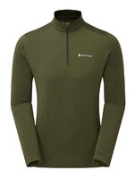 Термобілизна блуза Montane Dart Thermo Zip Neck Men's Kelp green