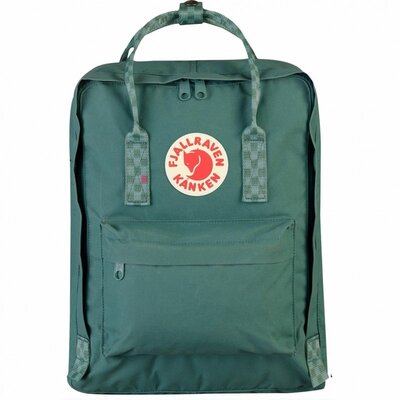 Рюкзак Fjallraven Kanken Frost_Green/Chess_pattern 23510.664-904