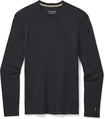 Термобелье блуза Smartwool Men's Merino 250 Base Layer Crew Charcoal heather