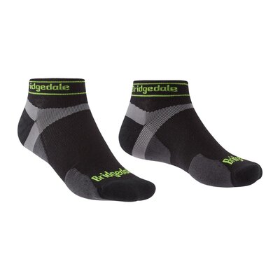 Носки Bridgedale Trail Run Ultralight T2 Merino Sport Low Black Black