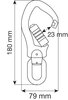 Вертлюг с карабіном CAMP Swivel Alu Hook 3Lock