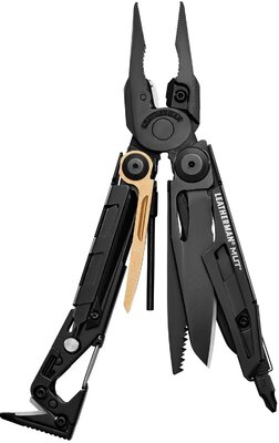 Мультитул Leatherman MUT black чехол Molle олива, sight adjuster