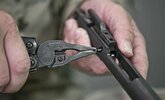 Мультитул Leatherman MUT black чехол Molle олива, sight adjuster