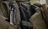 Мультитул Leatherman MUT black чехол Molle олива, sight adjuster