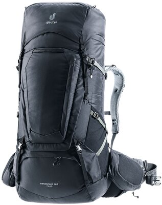 Рюкзак туристичний Deuter Aircontact PRO 75+10 Black (3370125 7000)