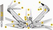 Мультитул Leatherman Surge Black чехол MOLLE